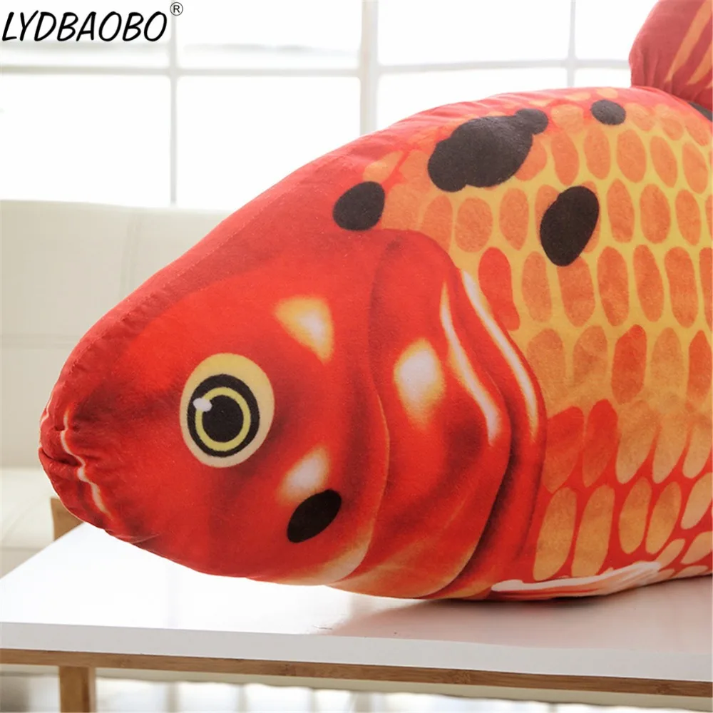 

60/90cm Creative Carp Fish Soft Pillow Cushion Home&Sofa Decoration Baby Funny Simulation Sea Animal Plush Doll Kid Cartoon Gift
