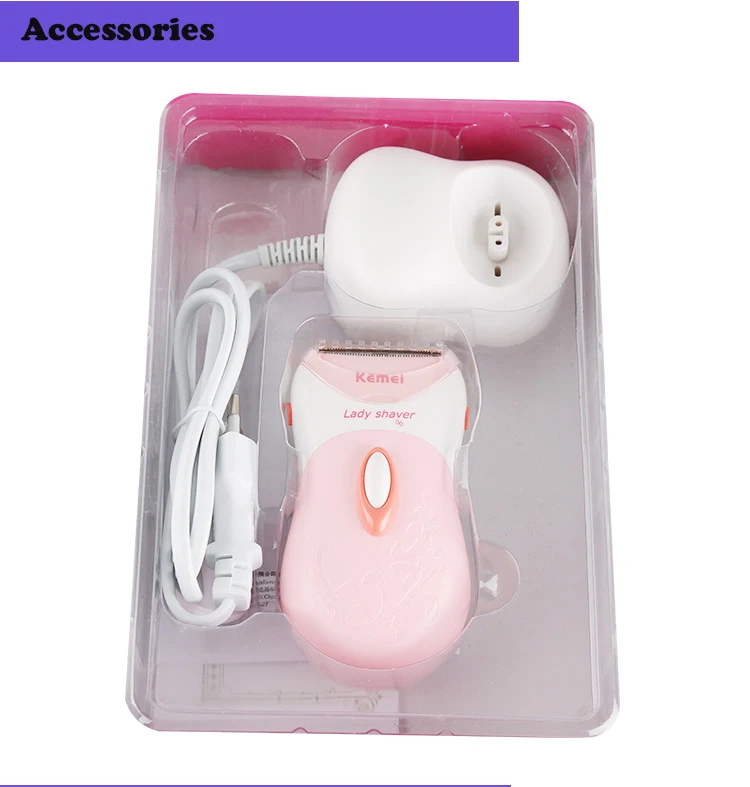 Женская электробритва эпилятор для удаления волос женская машинка стрижки kemei |