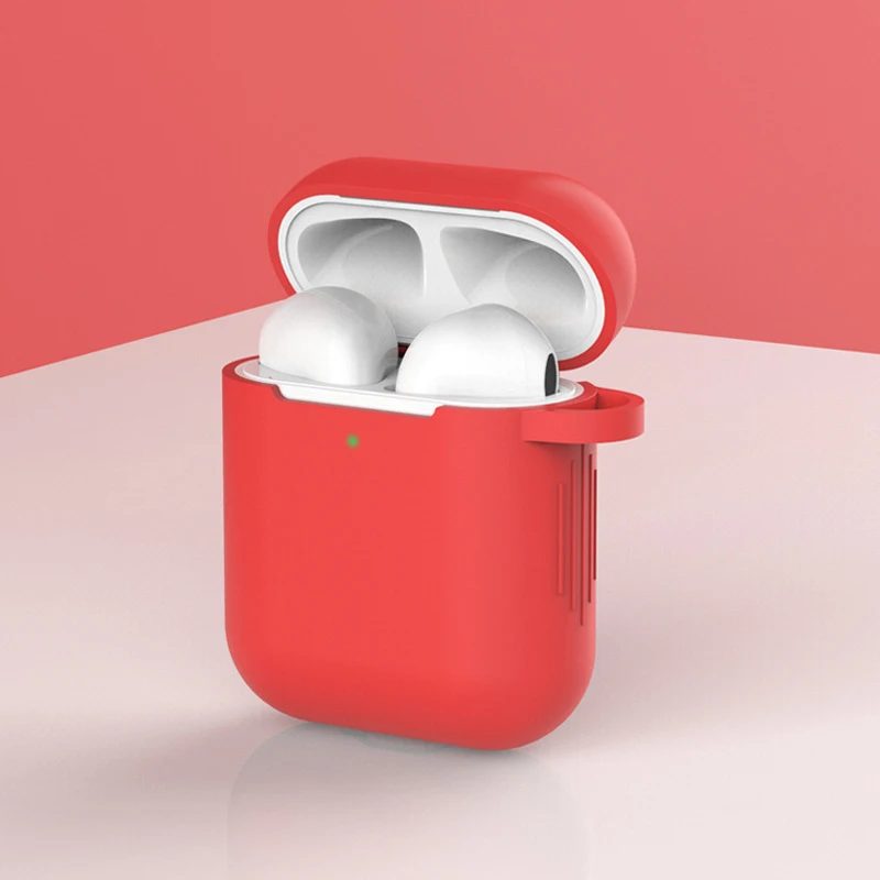 Силиконовый чехол для Apple Airpods2, Мягкий противоударный чехол для Apple AirPods 2, уплотненный чехол для наушников s Air Pods2, защитный чехол - Цвет: G