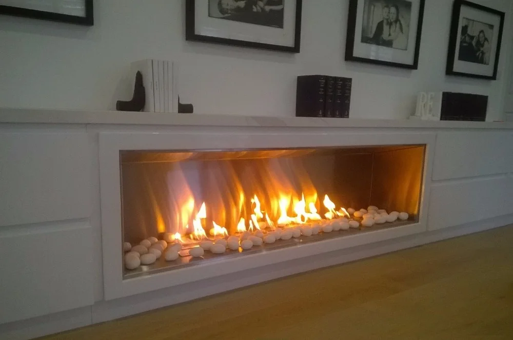 On sale 60 inch linear fireplace electronic ethanol burner with remote control | Обустройство дома