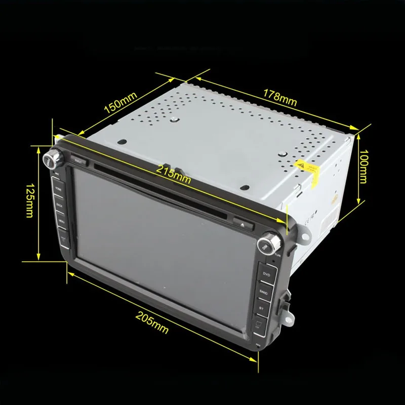 4G lte sim сеть Ownice C500 1024*600 Android 6 0 2G ram 2 Din автомобильный DVD gps navi Радио плеер Para Для VW для