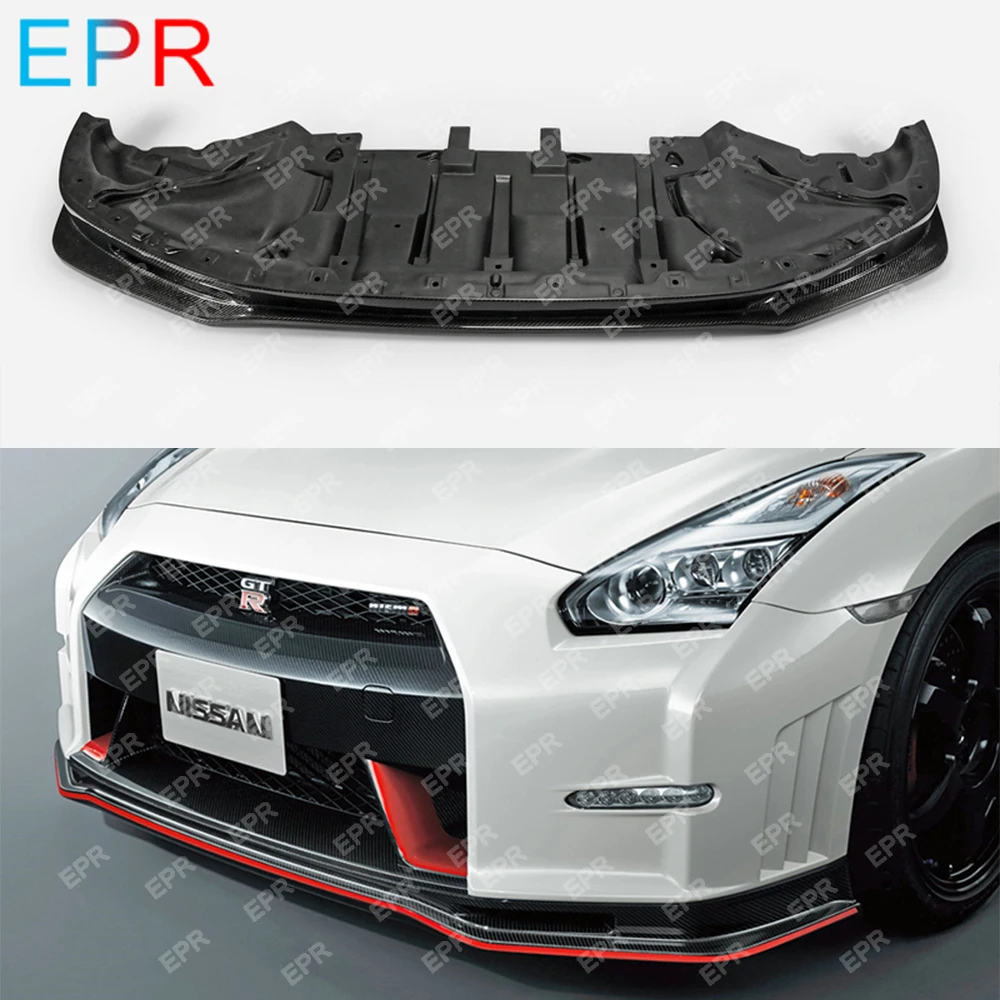 Для Nissan GTR R35 (2012 2018) Late Nismo Craft Style комплект из углеродного волокна для передней