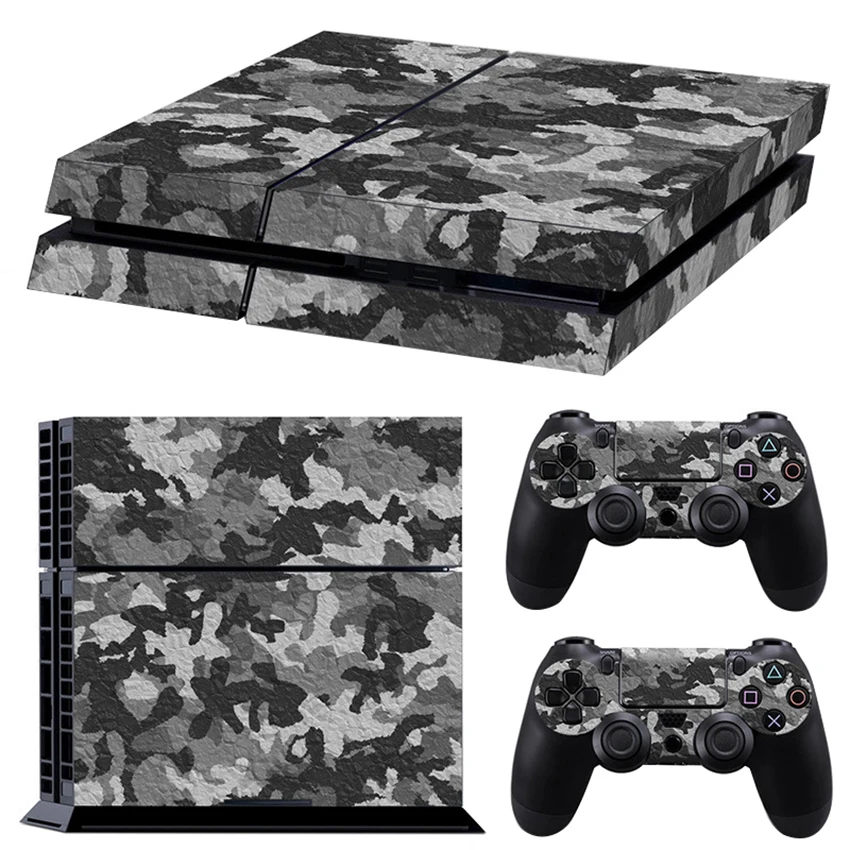 Классический Камуфляжный виниловый чехол для PS4 наклейка кожи Sony Play Station 4 консоль