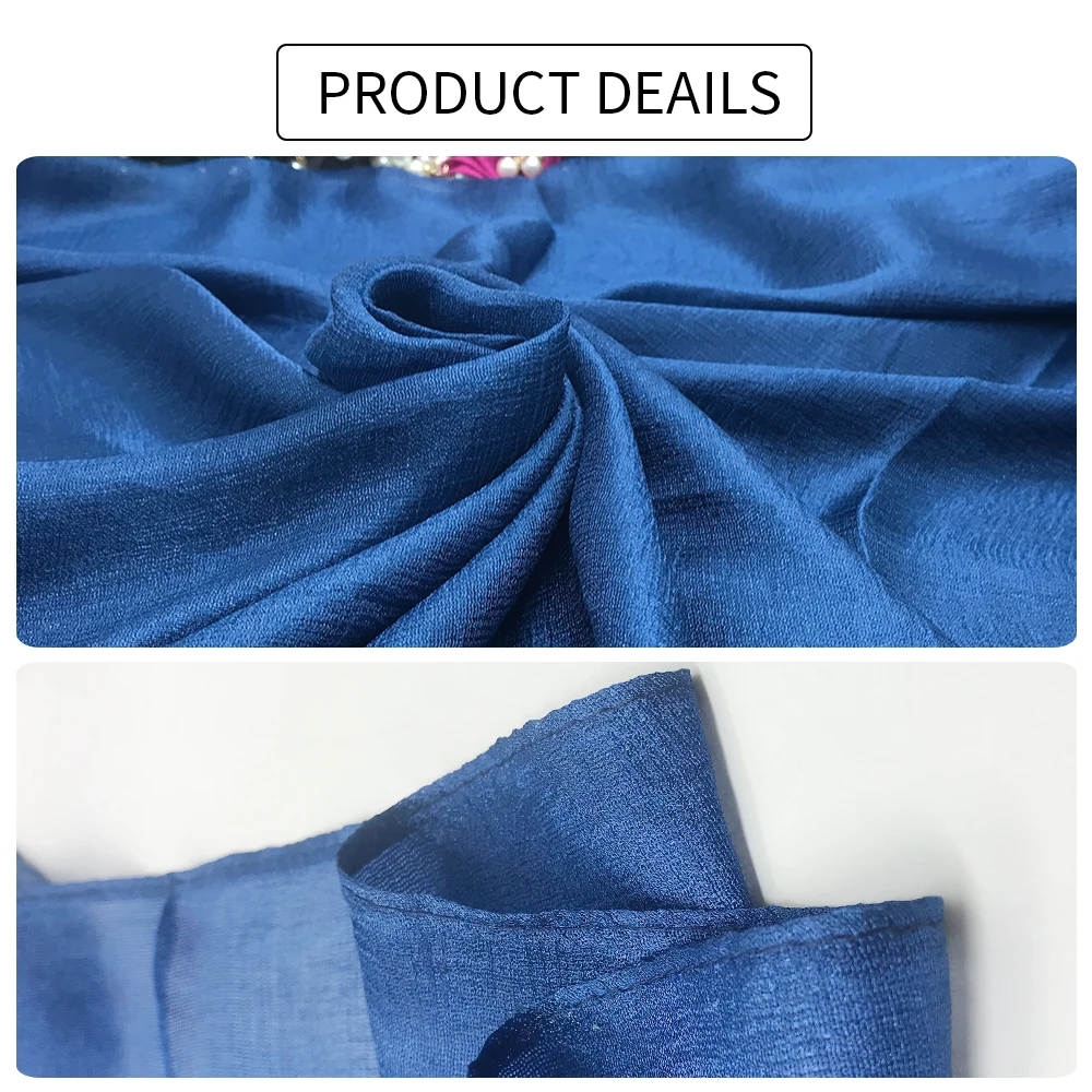 1 шт. роскошный женский Шелковый однотонный шарф/шарфы модный уютный