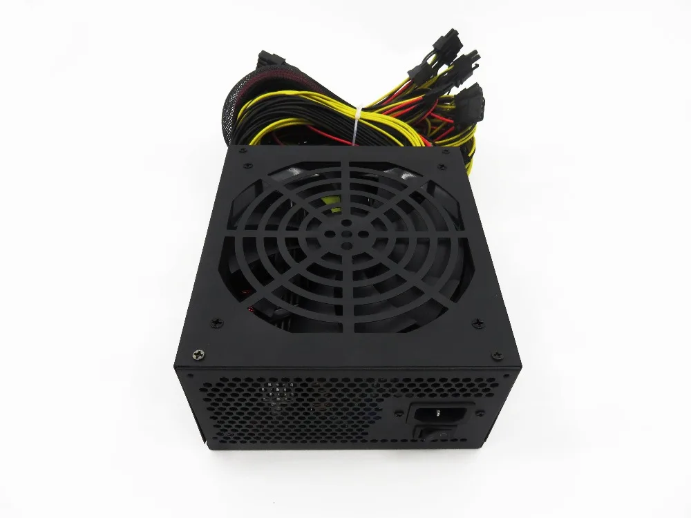 Горячая продажа PSU 1200 Вт источник питания для ETH miner mining эфириум 6 GPU или более карт |