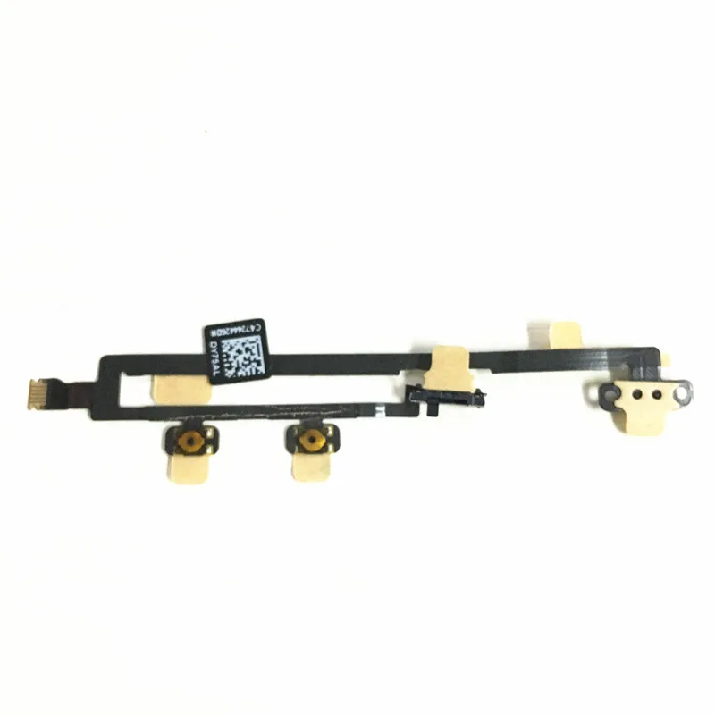 

10pcs/lot Power On Off Button Volume Switch Flex Cable Replacement For ipad 5 air 1