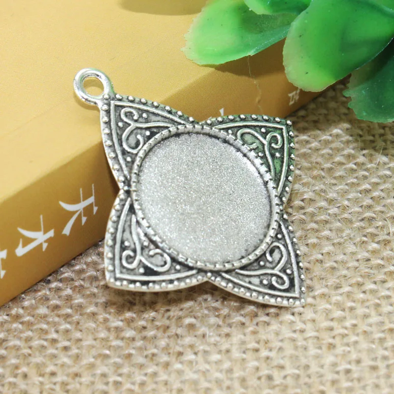 10 шт. 20 мм внутренняя Размеры цинковый сплав простой Цепочки и ожерелья с