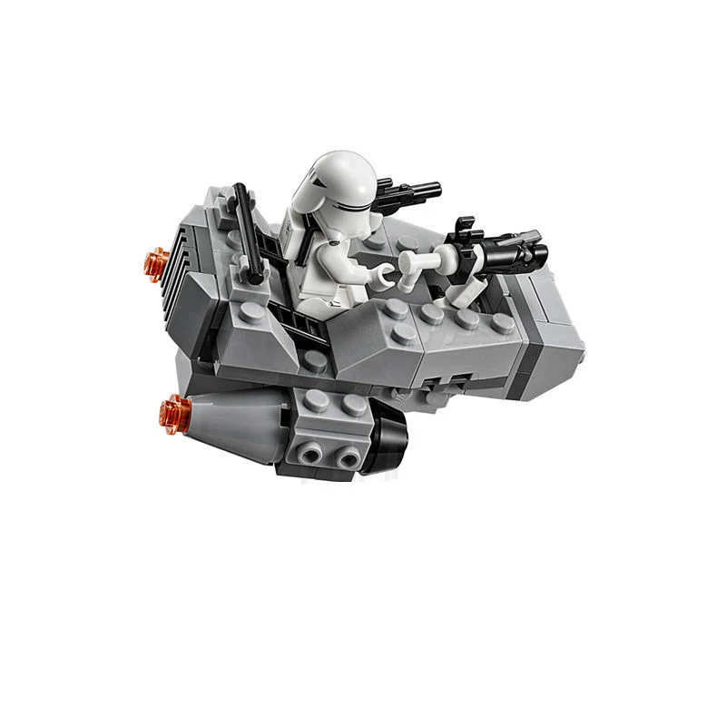 Маленькие кирпичи Звездные войны сопротивление на X-Wing TIE Расширенный прототип Micro Fighter Starwars Wookiee Gunboat строительные блоки игрушки