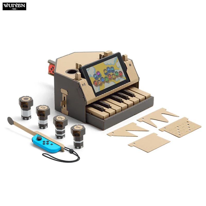 Music piano WUIYBN DIY NS игровой датчик джойстика контроллер для переключателя Nod Labo DIY игровой контроллер Консоль геймпад - Цвет: Music piano