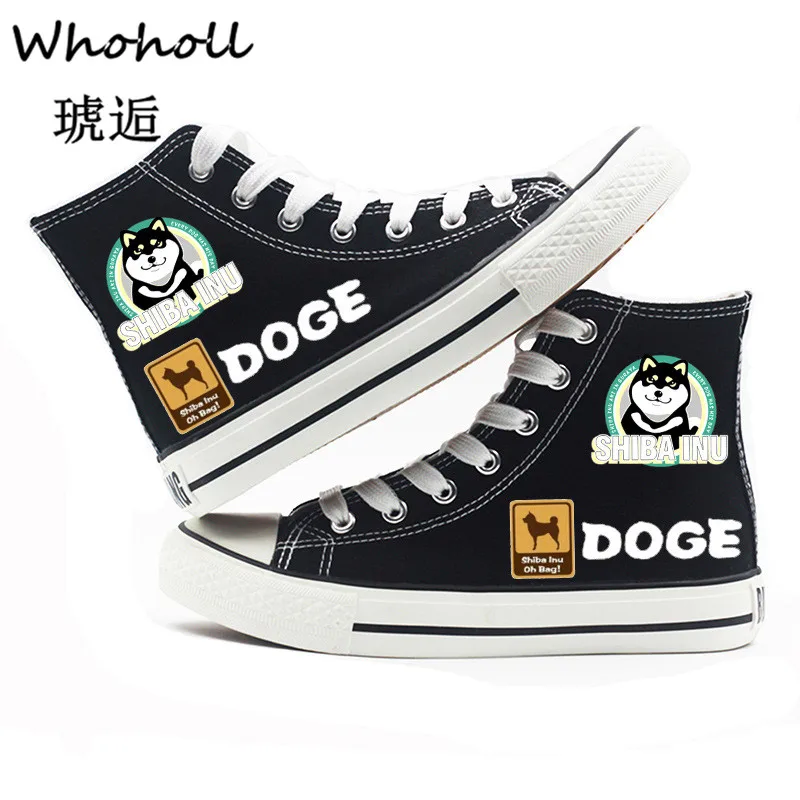 

Cartoon Series Hand-drawn Canvas Shoes In The Middle of Hand-drawing of Students Canvas Shoes Woman Fabric Sapato Feminino Size