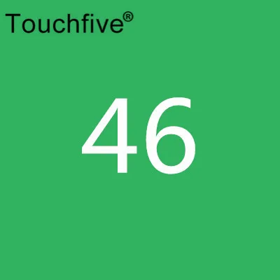 46 TOUCHFIVE опционально цвет соответствия искусство маркеры Кисть ручка эскиз на спиртовой основе маркеры двойная головка манга ручки для рисования товары для рукоделия - Цвет: 46
