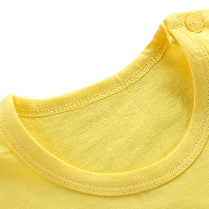 Комплект летней одежды для маленьких мальчиков и девочек футболка с рисунком +