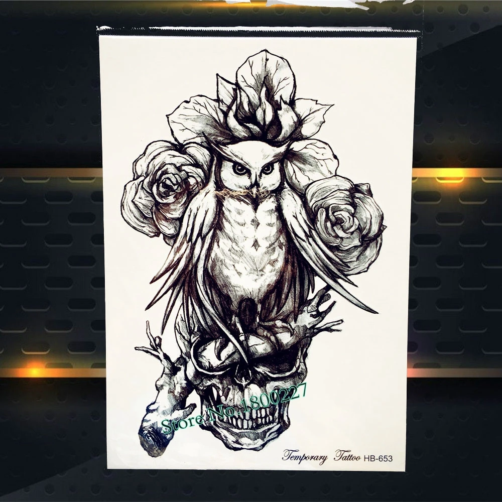 Модная водостойкая искусственная имитация Ловец снов временная татуировки