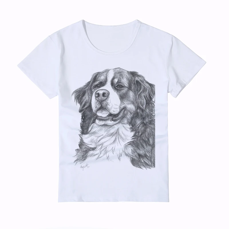 Новые модные костюмы для мальчиков и девочек рубашка милый дизайн собаки