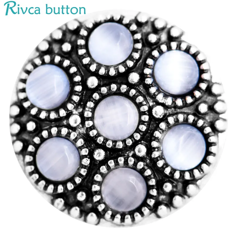 2018 Rivca ювелирные изделия Стразы Металлические Стильные застежки браслеты для