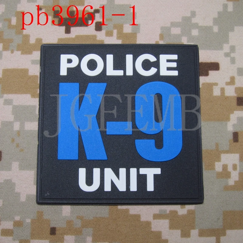Полицейская K-9, медвежонок, коготь, K-9, собачий боевой дух, Тактическая Военная 3D ПВХ нашивка
