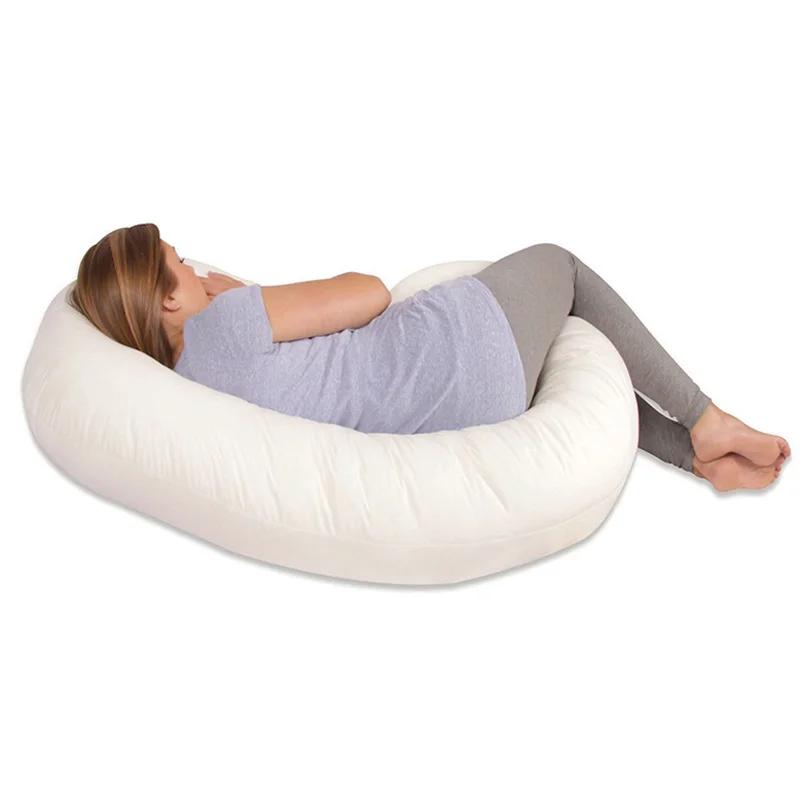 Удобная u образная подушка из хлопка для беременных женщин удобная сна всего