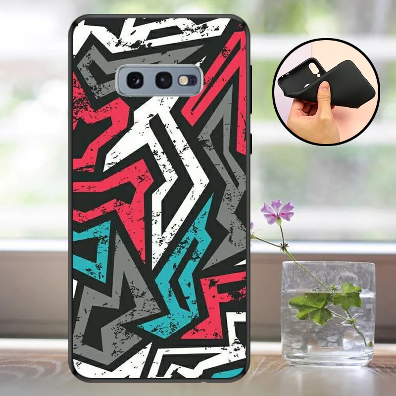 DBX Чехол для samsung Galaxy S10E чехол s силиконовый матовый чехол Galaxy S10E задняя крышка для Funda samsung S10E S 10E чехол для телефона бампер - Цвет: DBX