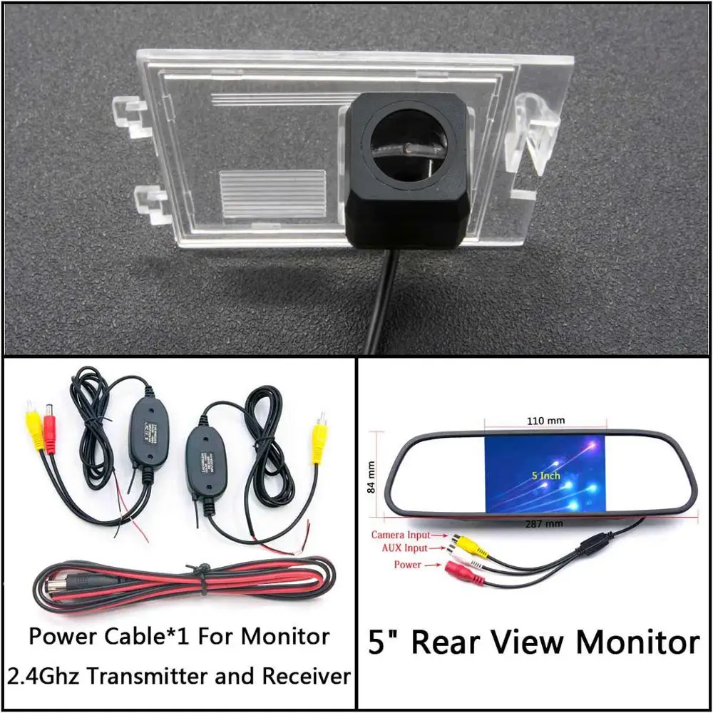C Wireless 5 inch M Full HD камера заднего вида для Jeep Grand Cherokee WK WK2 Liberty Компас Патриот Автостоянка ЖК-зеркало монитор камера заднего вида - Название цвета: C Wireless 5 inch M