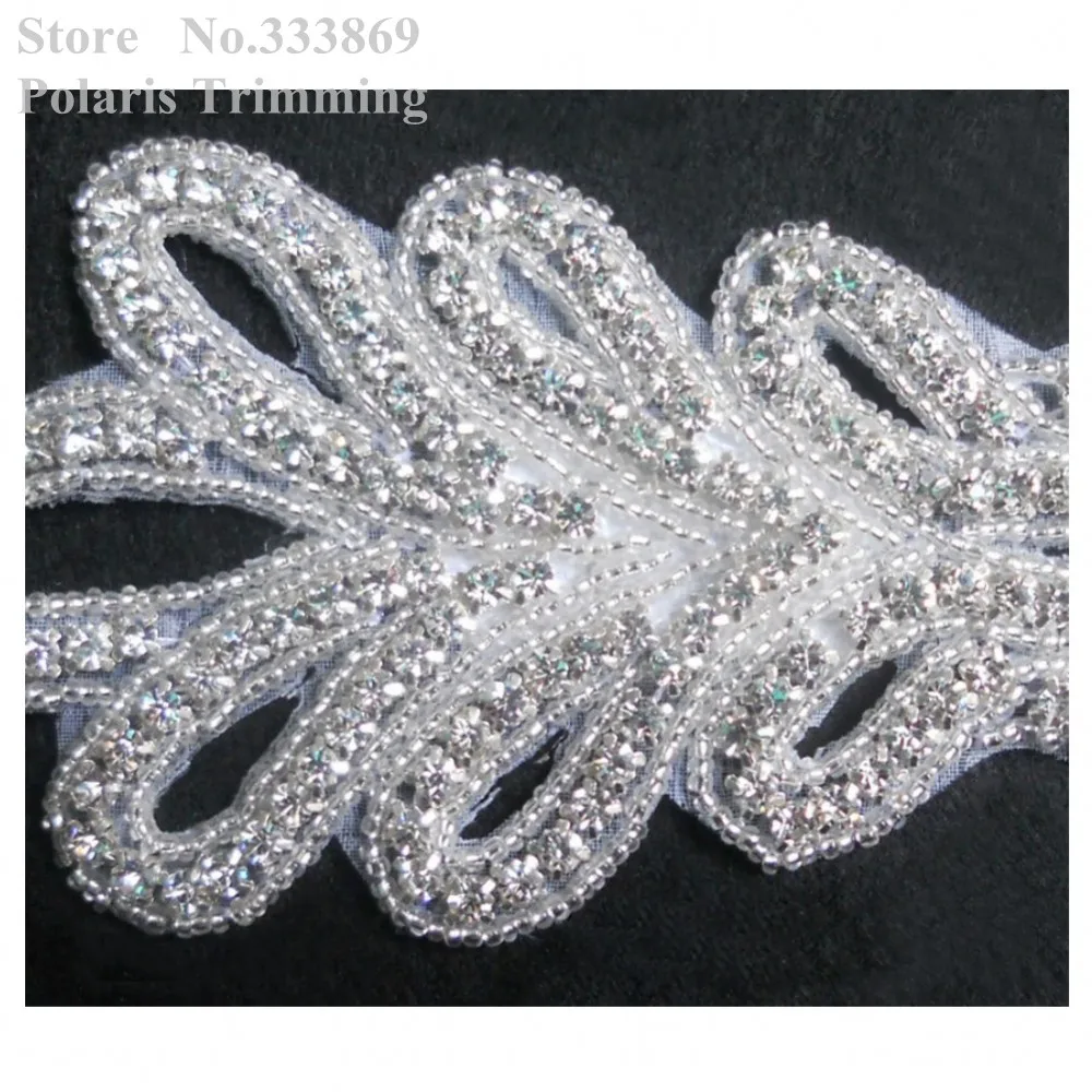 Бесплатная доставка 1 шт. кристально прозрачные серебряные стразы с бусинами