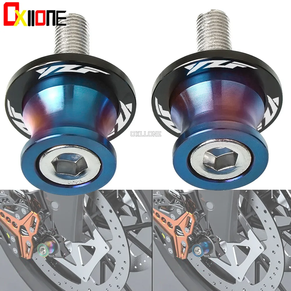 Мотоцикл Swingarm Катушки слайдер для Yamaha YZF R6 1998 2016 2012 2013 2014 2015 2011 6 мм качели ползунки