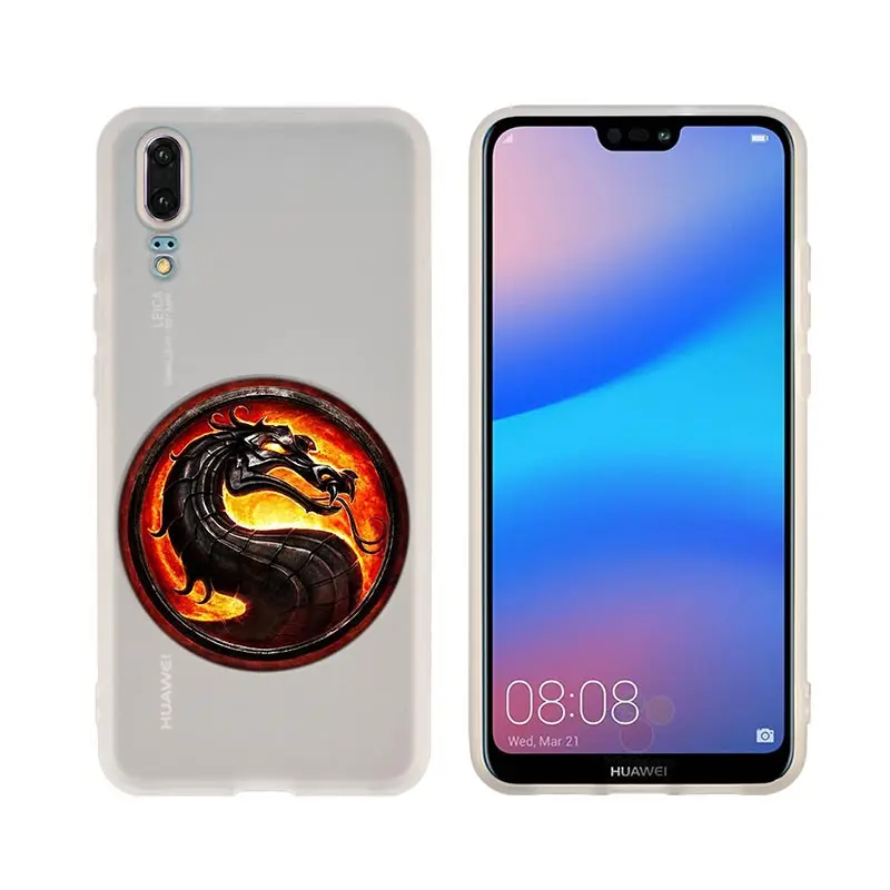 Mortal Kombat ТПУ чехол для телефона мягкие чехлы Huawei P40 P30 P20 Pro P10 P9 Lite p30lite p40lite P samrt Z 2020