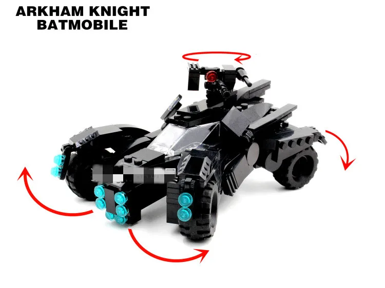 Бэтмен 1966 сериал Бэтмобиль Железный человек красный лимузин родстер Сделай Сам