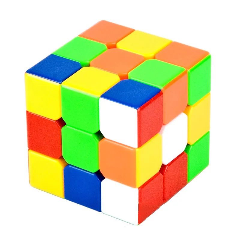 Новые яркие 3*3*3 Волшебные кубики Рубика профессиональная игрушки для детей