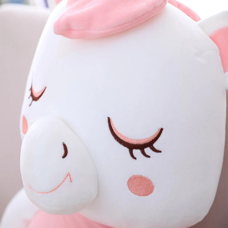 

Hot 40/60/85CM Super Soft Unicorn Plush Toy Stuffed Animal Unicorn Horse Dolls Children's Toys Girls Birthday Gifts Home Decor