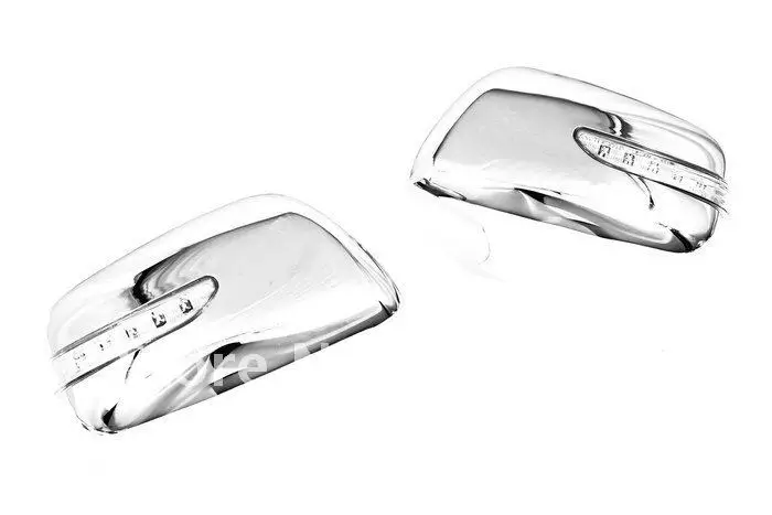 Высококачественная хромированная зеркальная крышка светодиодный ным боковым