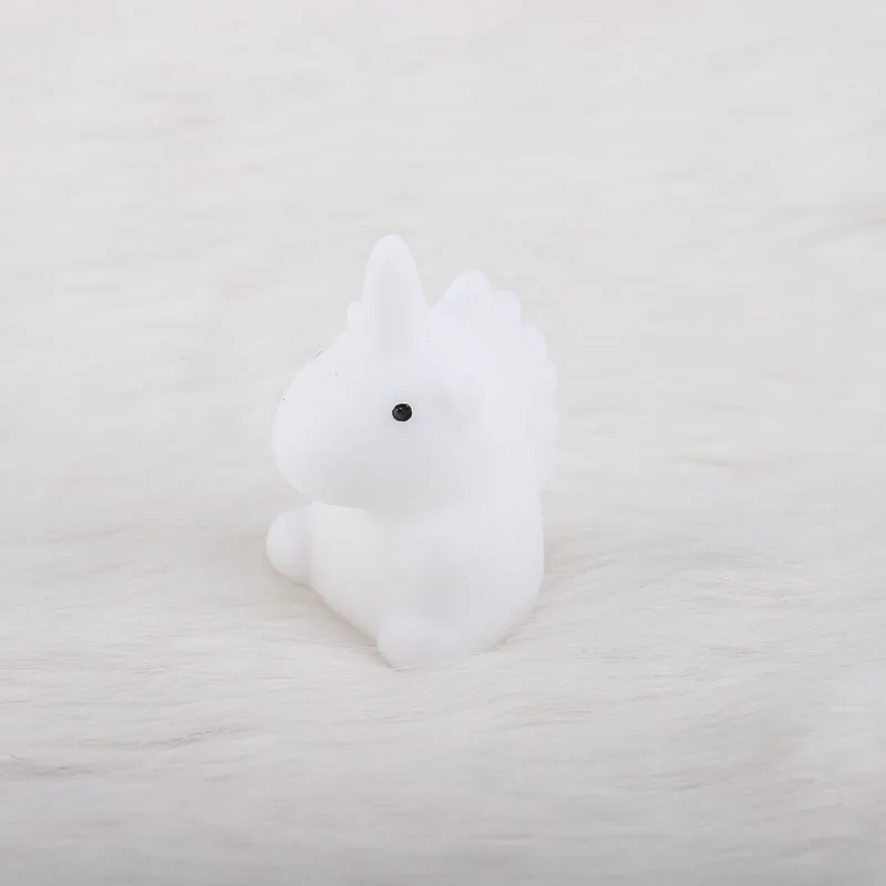 Мягкие игрушки в форме единорога милые животные антистресс сжимаемые Mochi