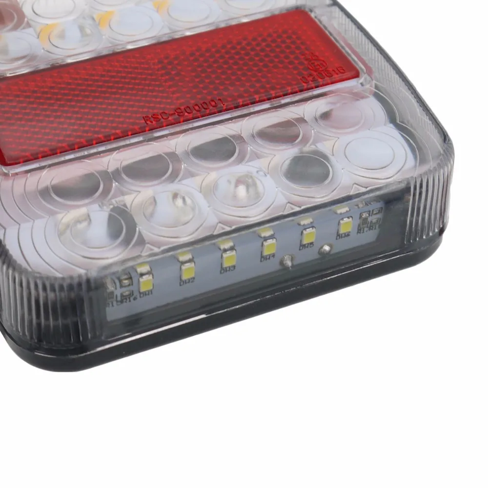 Eonstime 2 шт. 12V грузовик с прицепом 26LED хвост светильник задняя задние фонари сигнала