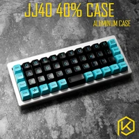 anodized aluminium case for jj40 40 custom keyboard acrylic panels acrylic diffuser jj40 rotary brace supporter for planck