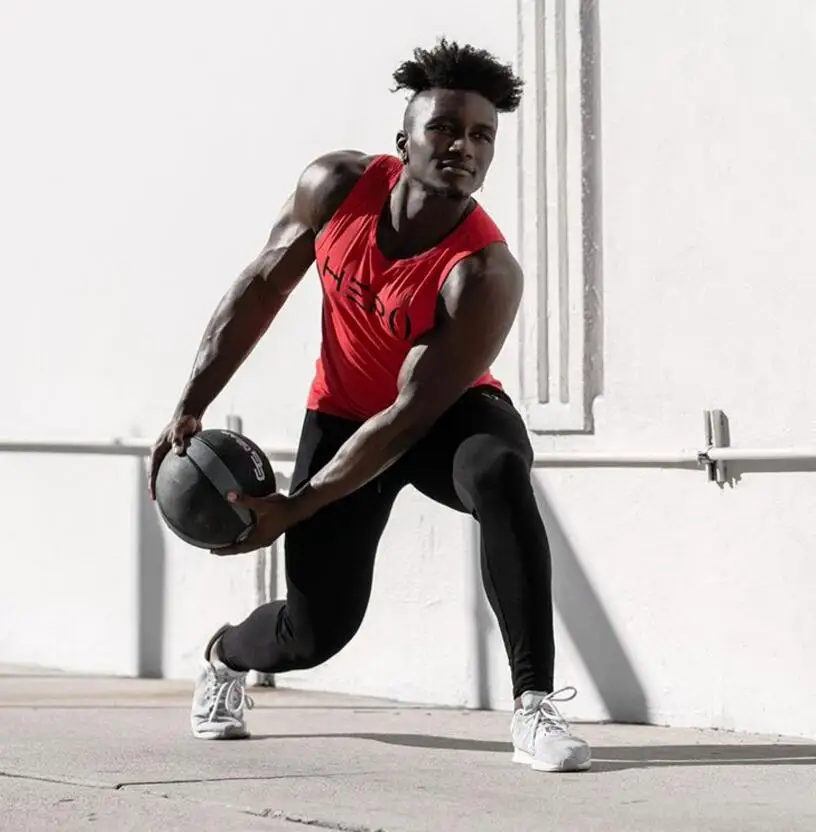 Hera Hero Men's Body Slimming Compression Sleeveless Tight vest Fitness Moisture Wicking Workout Vest Muscle cotton Tank Top