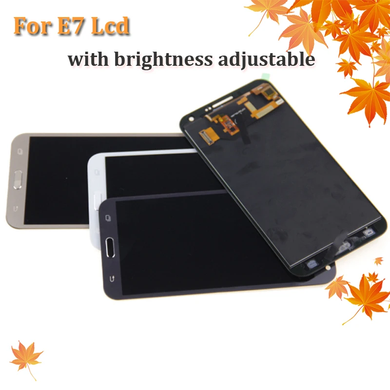 Большая Акция E7 ЖК дисплей catteny для samsung Galaxy E700 E7000 Экран дисплея с сенсорным