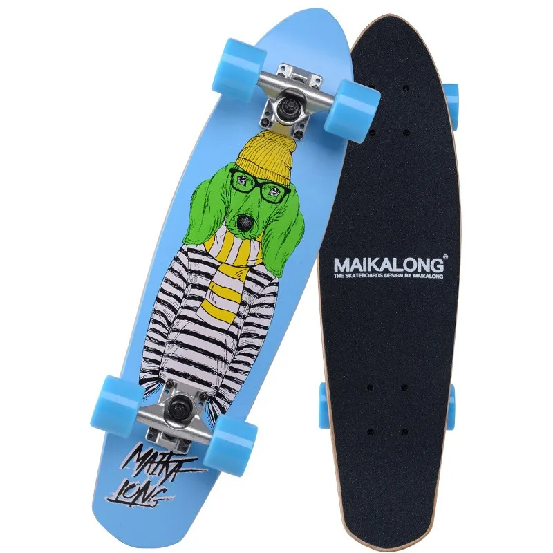 Maple Cruiser Board Профессиональный Скейтборд 26x" Лонгборд скейтборд полный для девочек мальчиков