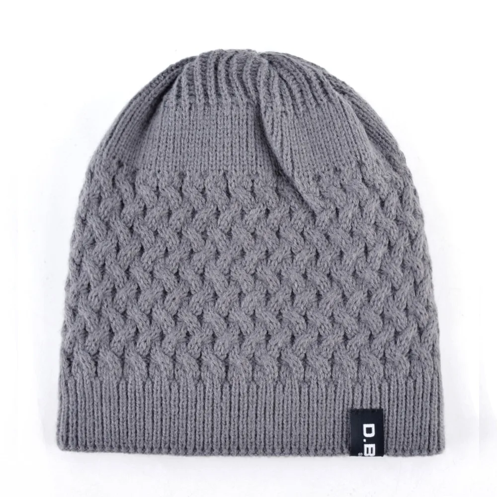 Теплые мужские шапки TQMSMY зимние для подростков вязаные шапка сетчатая мужчин и