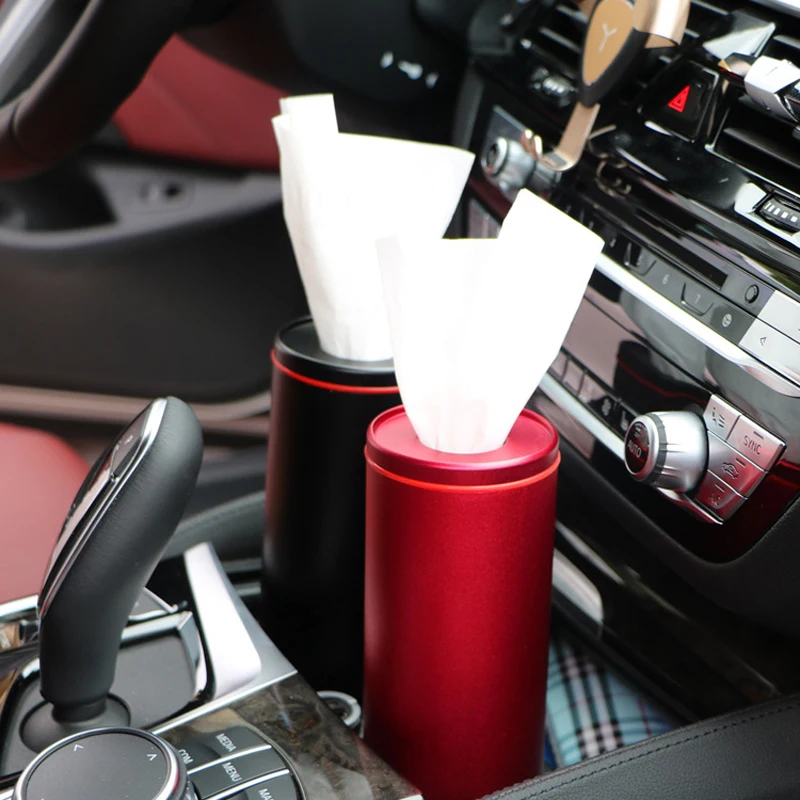 Алюминиевая трубка для мусора пепельница держатель бумажных полотенец