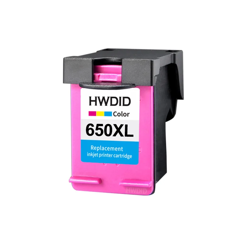 650xl Color HWDID 650XL черный/COL сменный картридж для hp 650 XL для hp 1515 Deskjet 1015 4645 2515 2545 2645 3515 3545 4515 - Цвет: 650xl Color