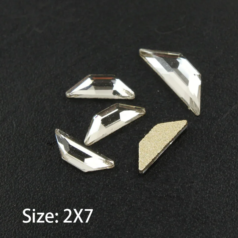 Boat 2x7mm Горячая Распродажа украшение для ногтей ювелирное изделие на ногти стразы кристаллы дизайн ногтей искусство стразы 34 стили Необычные хрустальные камни 30/100 шт для 3D нейл-арта украшения - Цвет: Boat 2x7mm