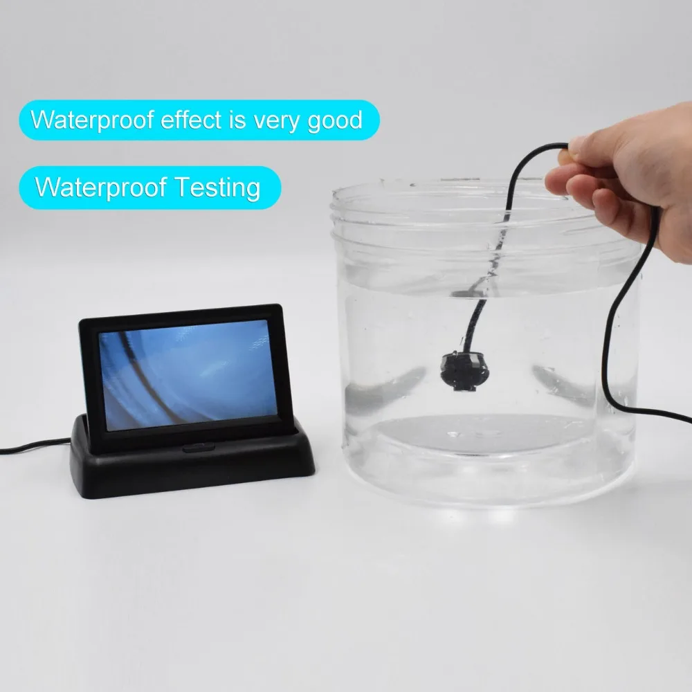 XCGaoon mini CCD широкоугольная настоящая Водонепроницаемая Автомобильная камера