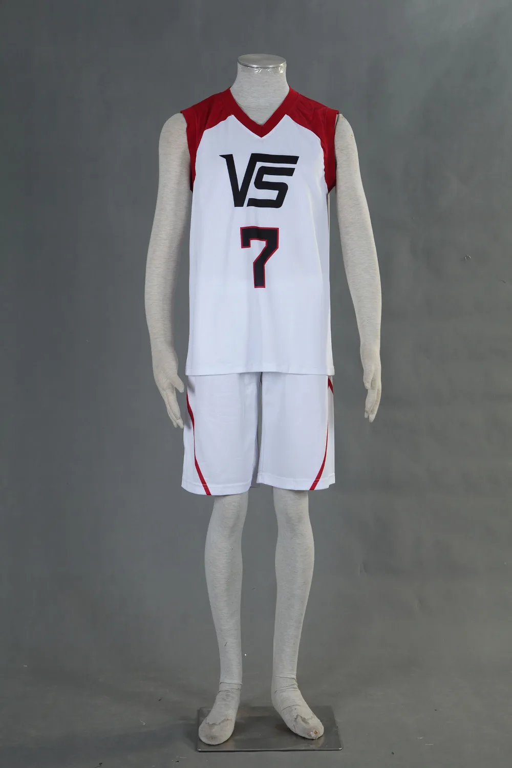 Комплект одежды для косплея Kuroko no Basket LAST GAME Street Ball Team Vorpal Swords белая футболка № 4
