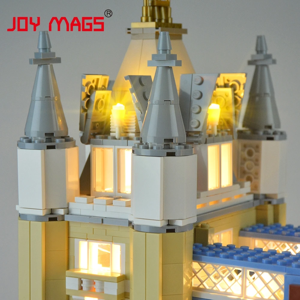 Комплект со светодиодсветильник кой JOY MAGS для лондонской башни 10214 совместим с 17004