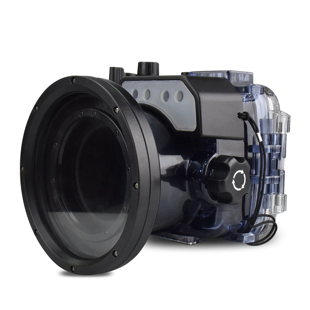 Для камеры sony RX100 Mark 6 VI 60m водонепроницаемый корпус подводный суммируемый чехол для подводной съемки аксессуары для видеосъемки