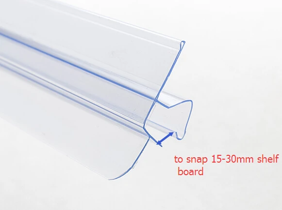 ПВХ деревянная стеклянная полка защитная направляющая крышка этикетка