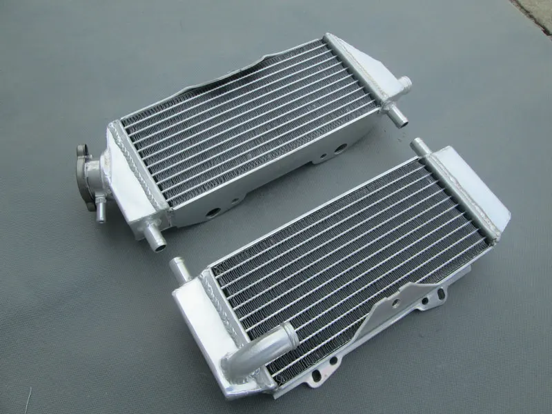 Новый для Kawasaki KX250 KX 250 2005 2006 2007 05 06 07 радиатор из алюминиевого сплава и шланг |