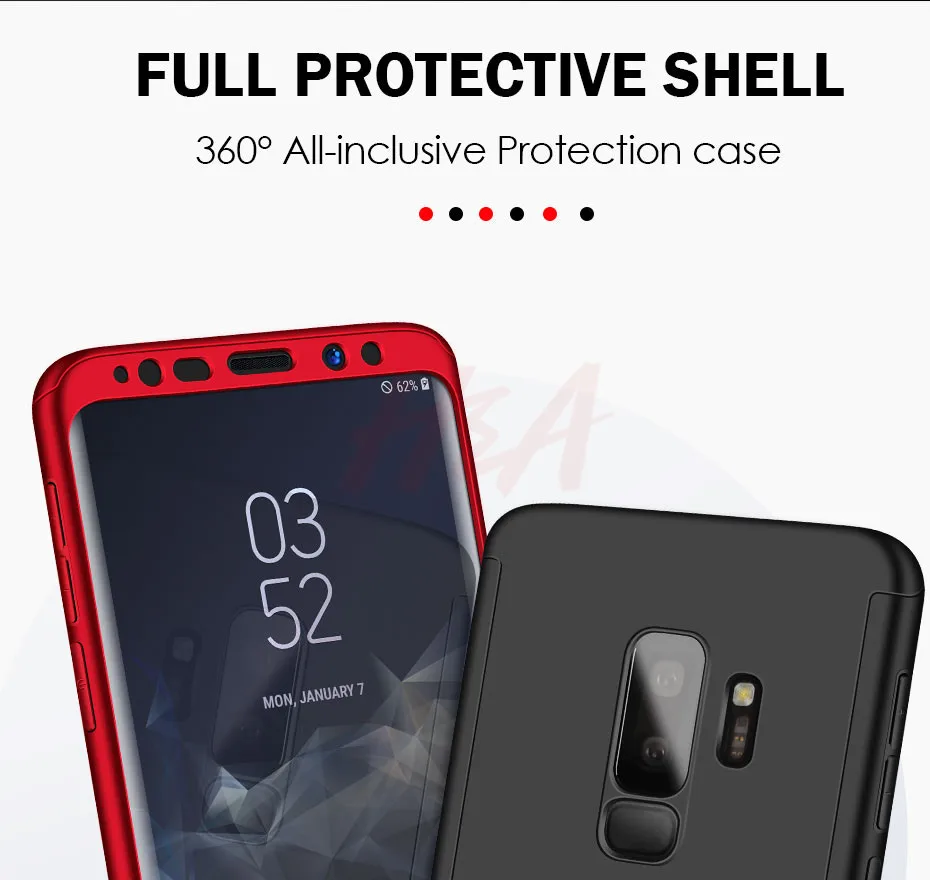 H& A Роскошный 360 Полный Чехол чехол для телефона для samsung Galaxy S10 S9 S8 Plus S7 Edge Note 9 8 10 противоударный чехол S10 lite Fundas Capa