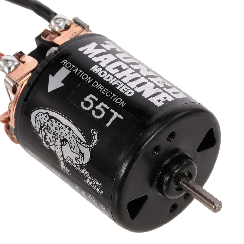 Запчасти для радиоуправляемого автомобиля WP 1060 brushed 60A ESC 2-3S 6V/3A BEC и 540 55T Motor Brushed 1/10