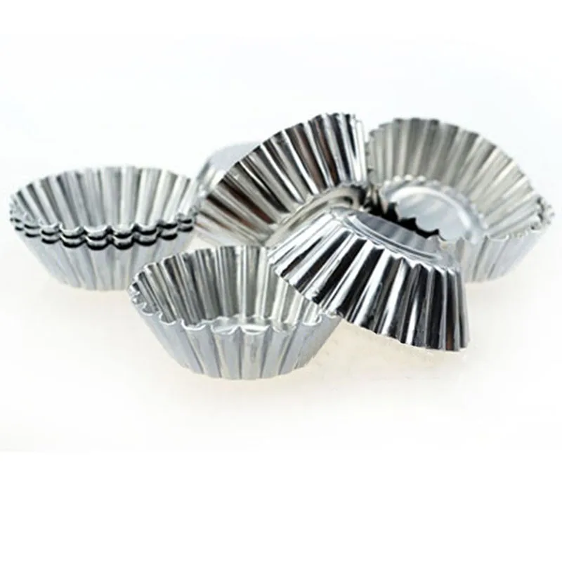 5 размеров серебристая форма для выпечки торта Круглый нижний плоский светильник