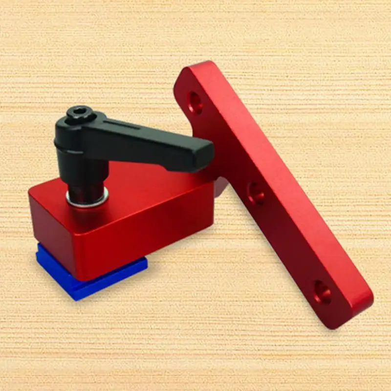 30 Тип/45 Тип деревообрабатывающий инструмент Торцовочная дорожка стоп точный предел длины для раздвижного желоба Т-образной дорожки прочный алюминиевый сплав